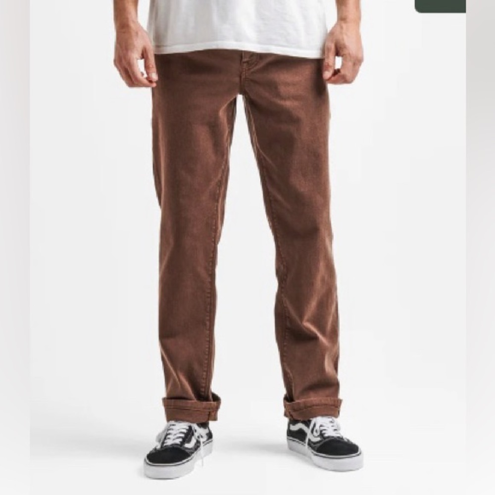Roark HWY 128 straight fit 5-pocket jeans, brown